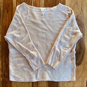 H&M Boatneck Light Pink Sweater